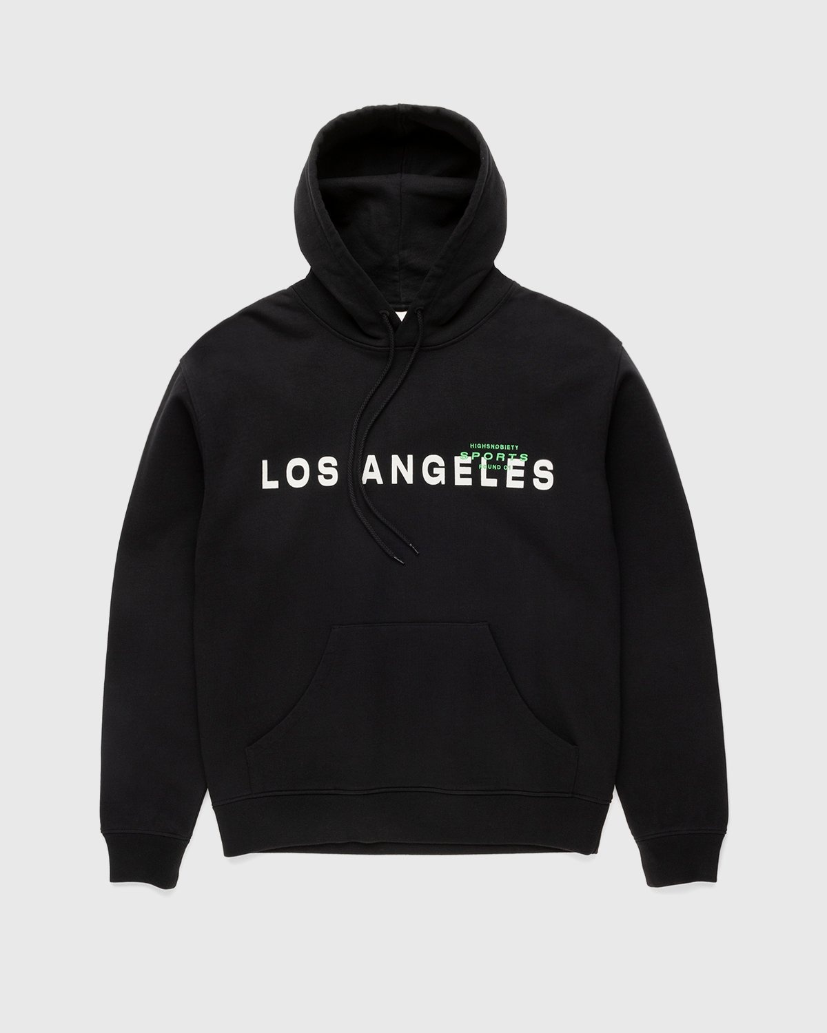 Highsnobiety – HS Sports Los Angeles Hoodie Black - Sweats - Black - Image 1