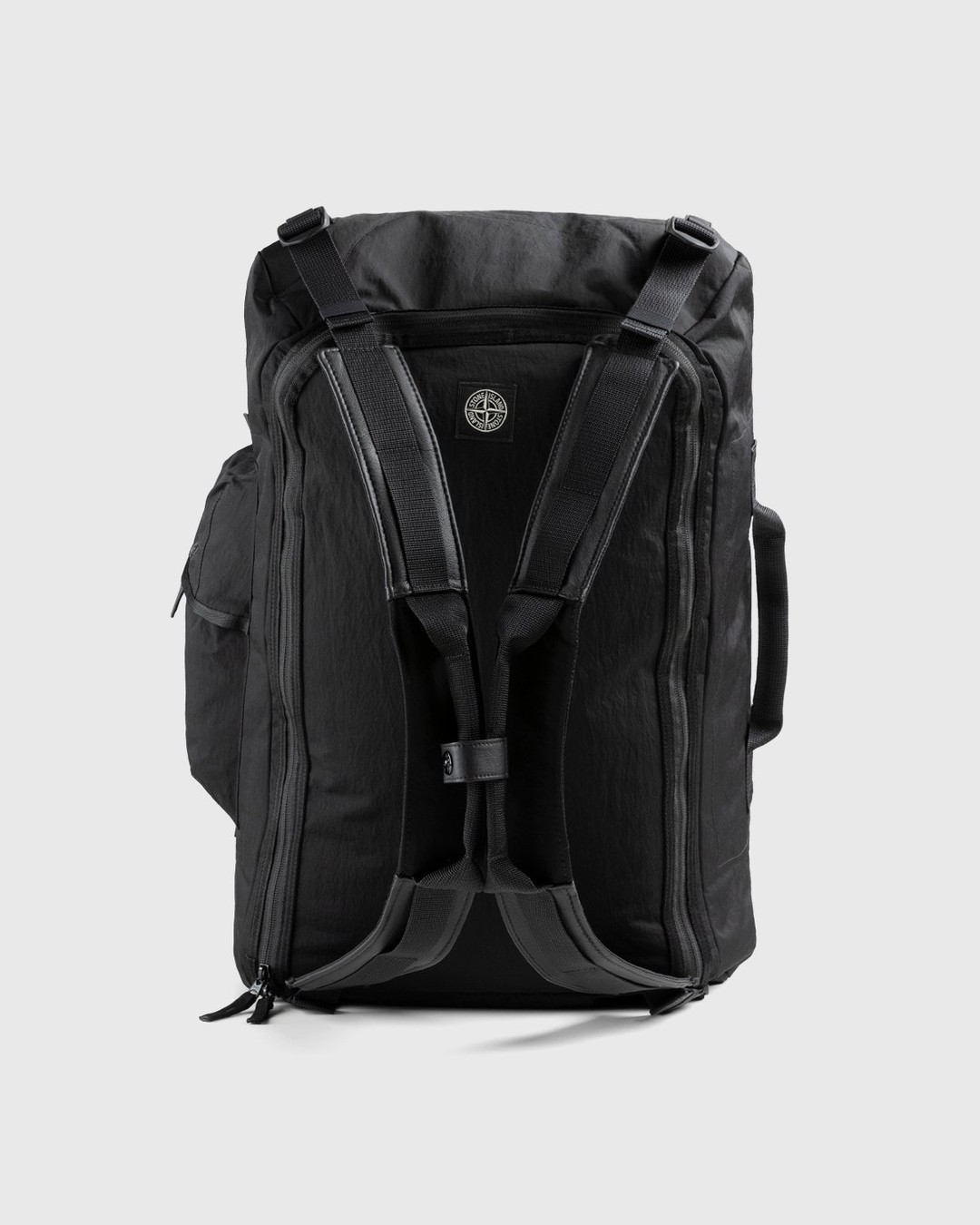 Stone Island – 91274 Nylon Twill Rucksack Black - Bags - Black - Image 2
