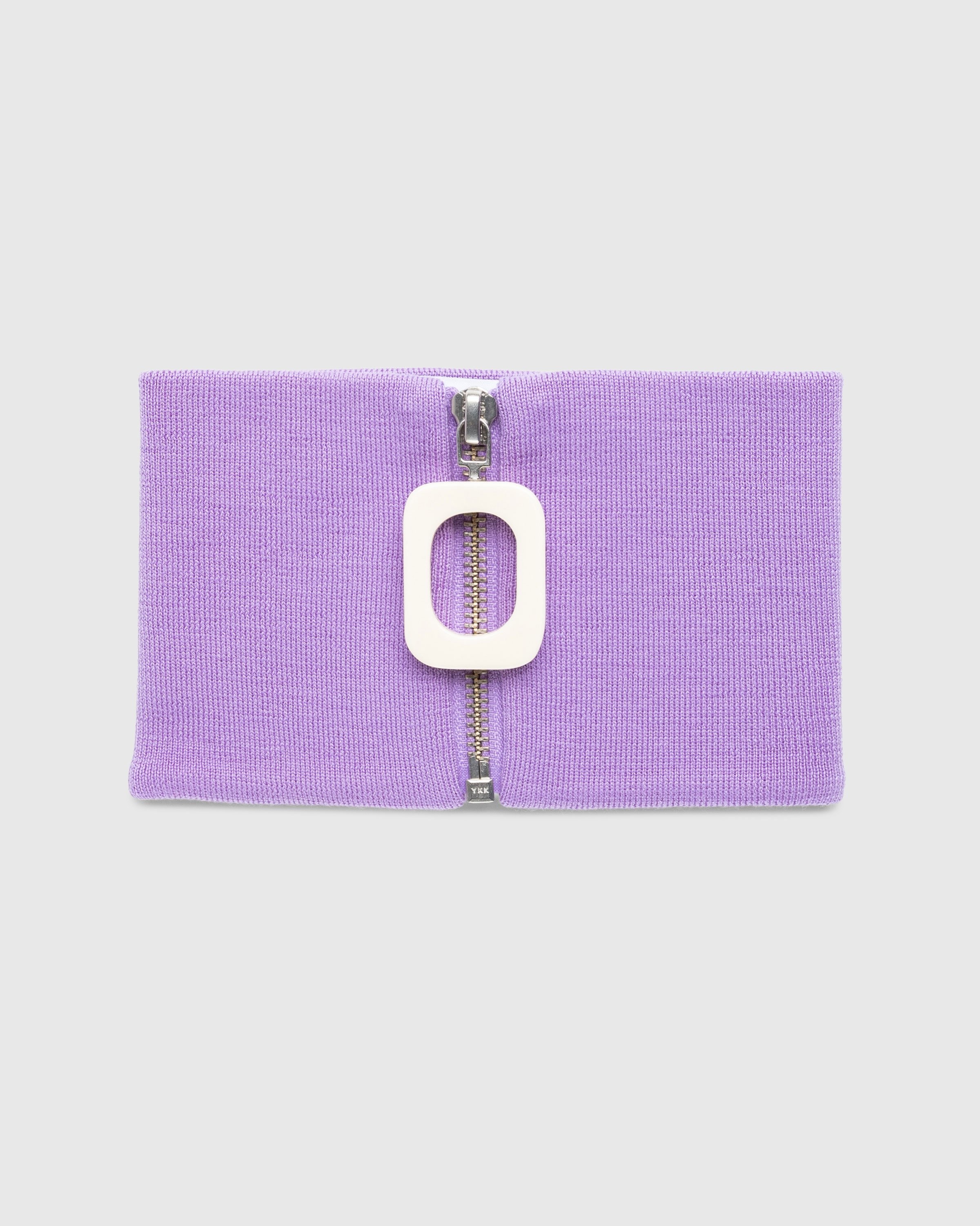 J.W. Anderson – JWA Neckband Purple - Scarves - Purple - Image 1