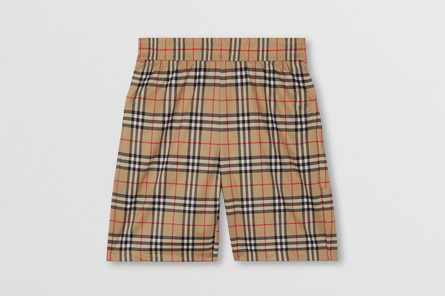 Vintage Check Technical Twill Shorts
