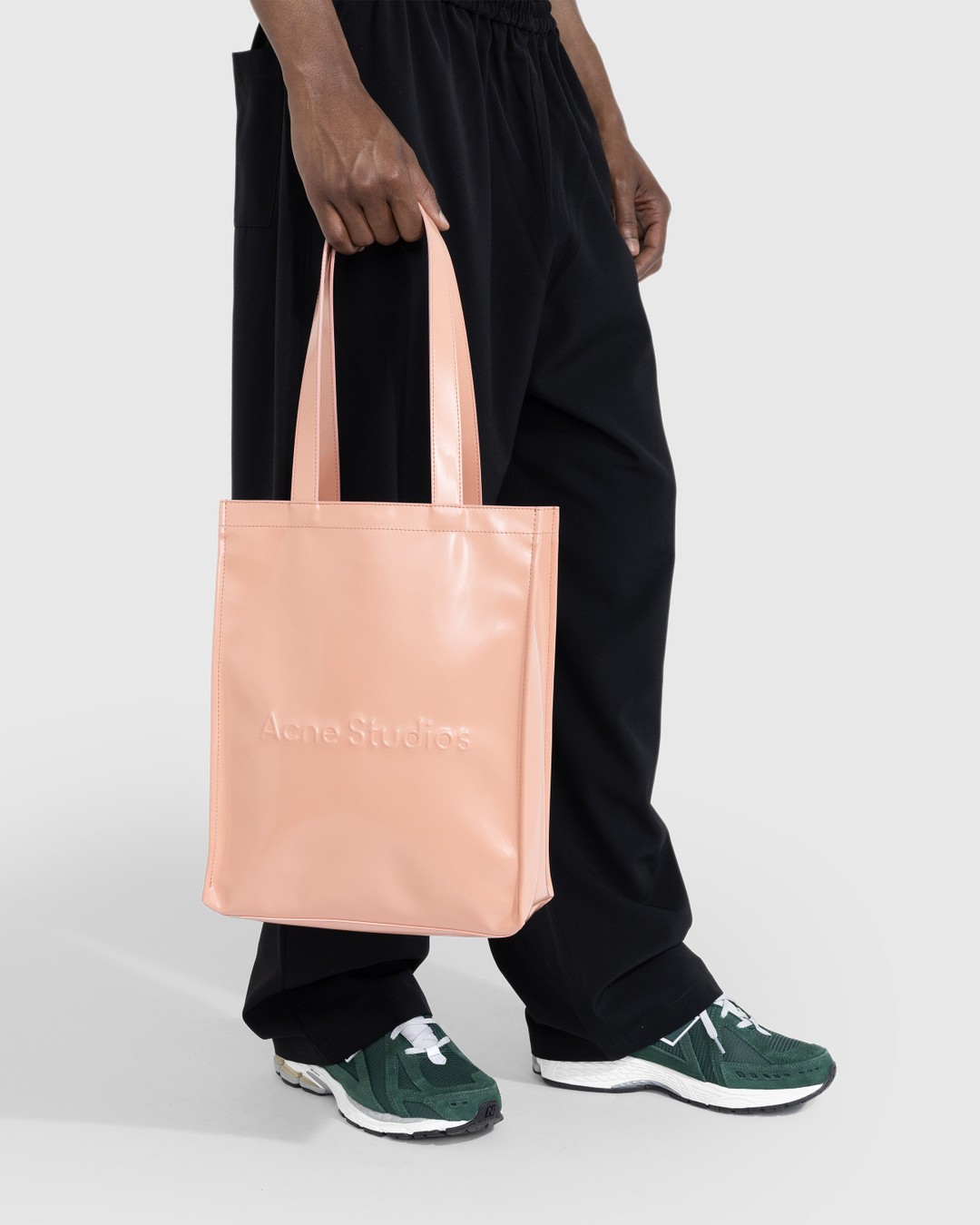 Acne Studios – Logo Shoulder Tote Bag Pink - Bags - Pink - Image 5