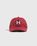 Highsnobiety – Cotton Nylon "H" Logo Cap Red - Hats - Pink - Image 2