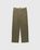 Marni – Gabardine Cotton Cropped Trousers Stone Green - Pants - Green - Image 1