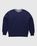 Acne Studios – Logo Rib Sweatshirt Indigo Blue