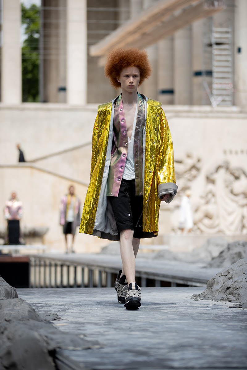 rick owens ss20 paris fashion week runway