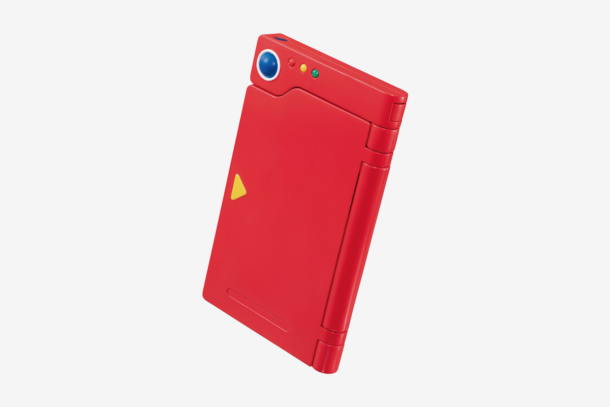 Premium Bandai Pokémon Pokedex iPhone case red