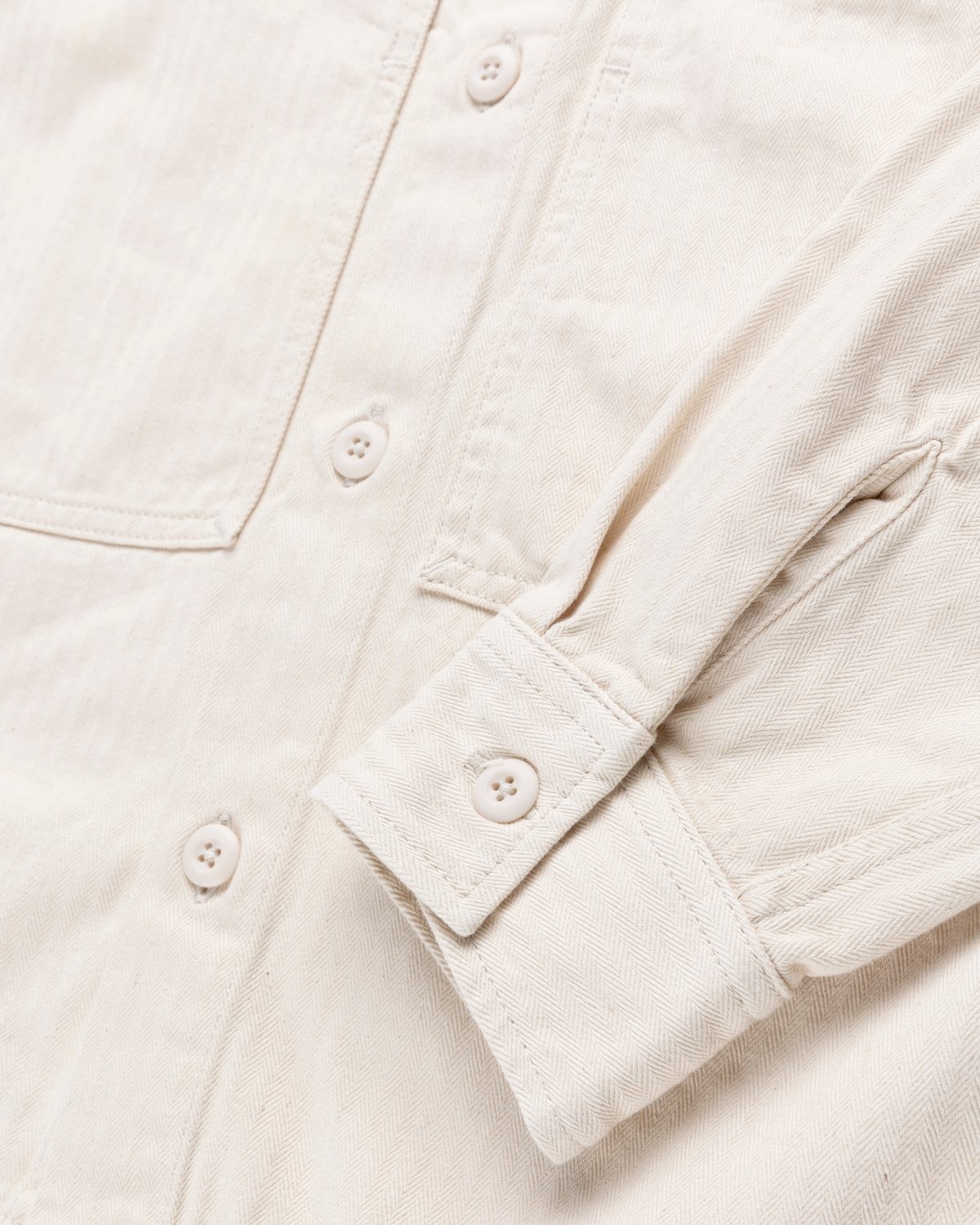 Carhartt WIP – Charter Shirt Natural - Shirts - Beige - Image 4