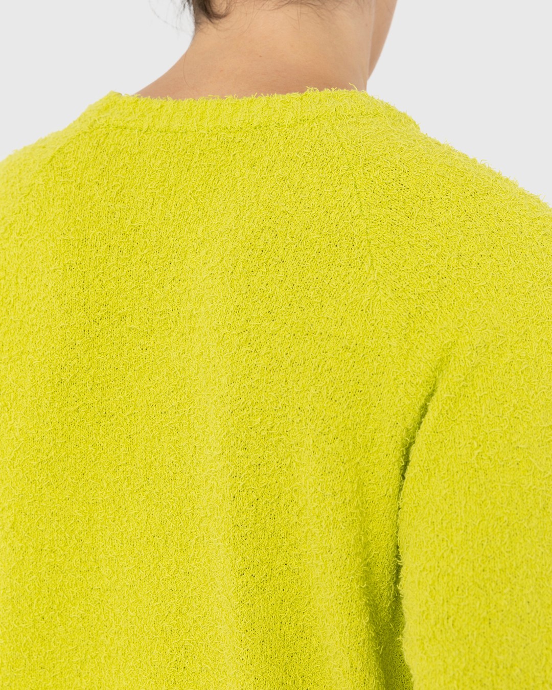 Highsnobiety – Raglan Crewneck Sweater Yellow - Knitwear - Yellow - Image 7