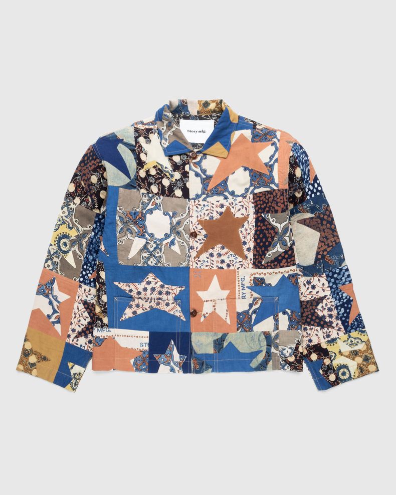 Short On Time Jacket Patchwork Multi