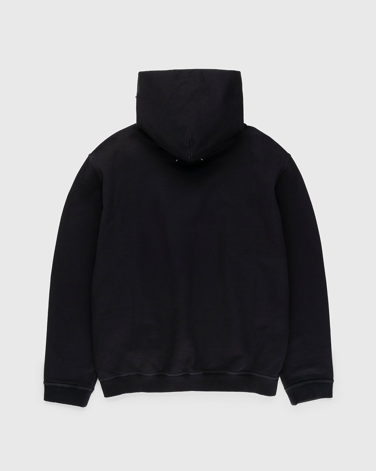 Maison Margiela – Logo Hoodie Black - Sweats - Black - Image 2