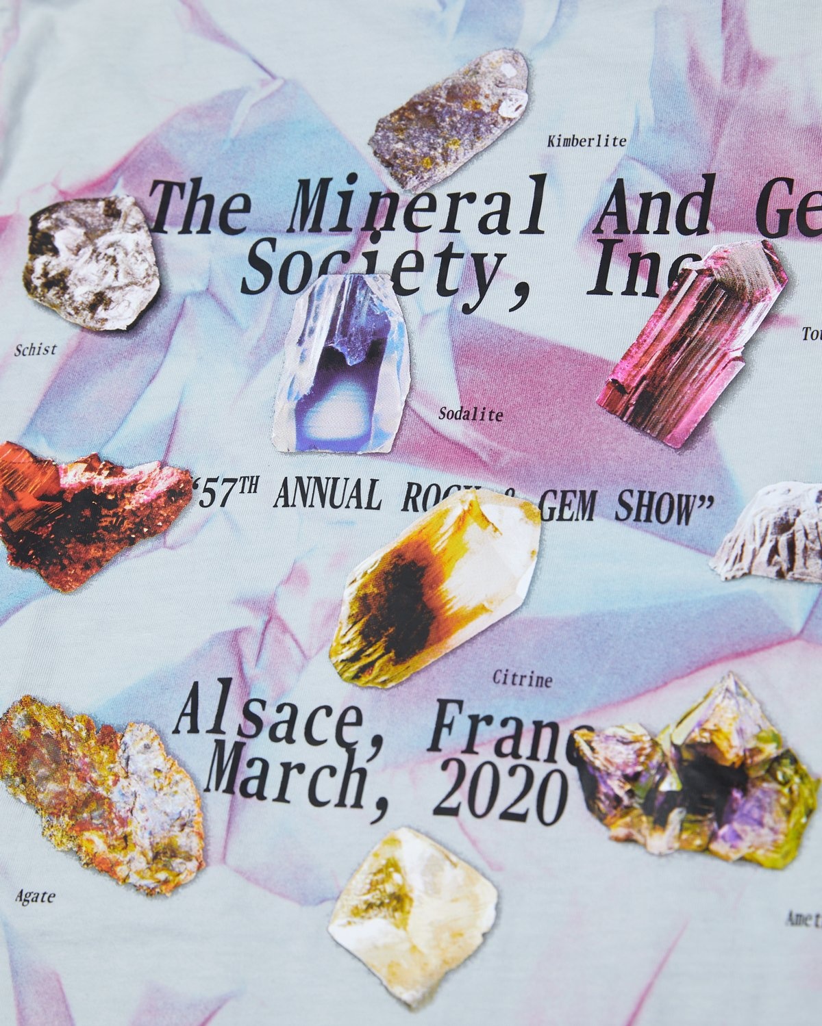 Highsnobiety – This Never Happened Minerals & Stones Fair Longsleeve Tie Dye - Longsleeves - Multi - Image 3