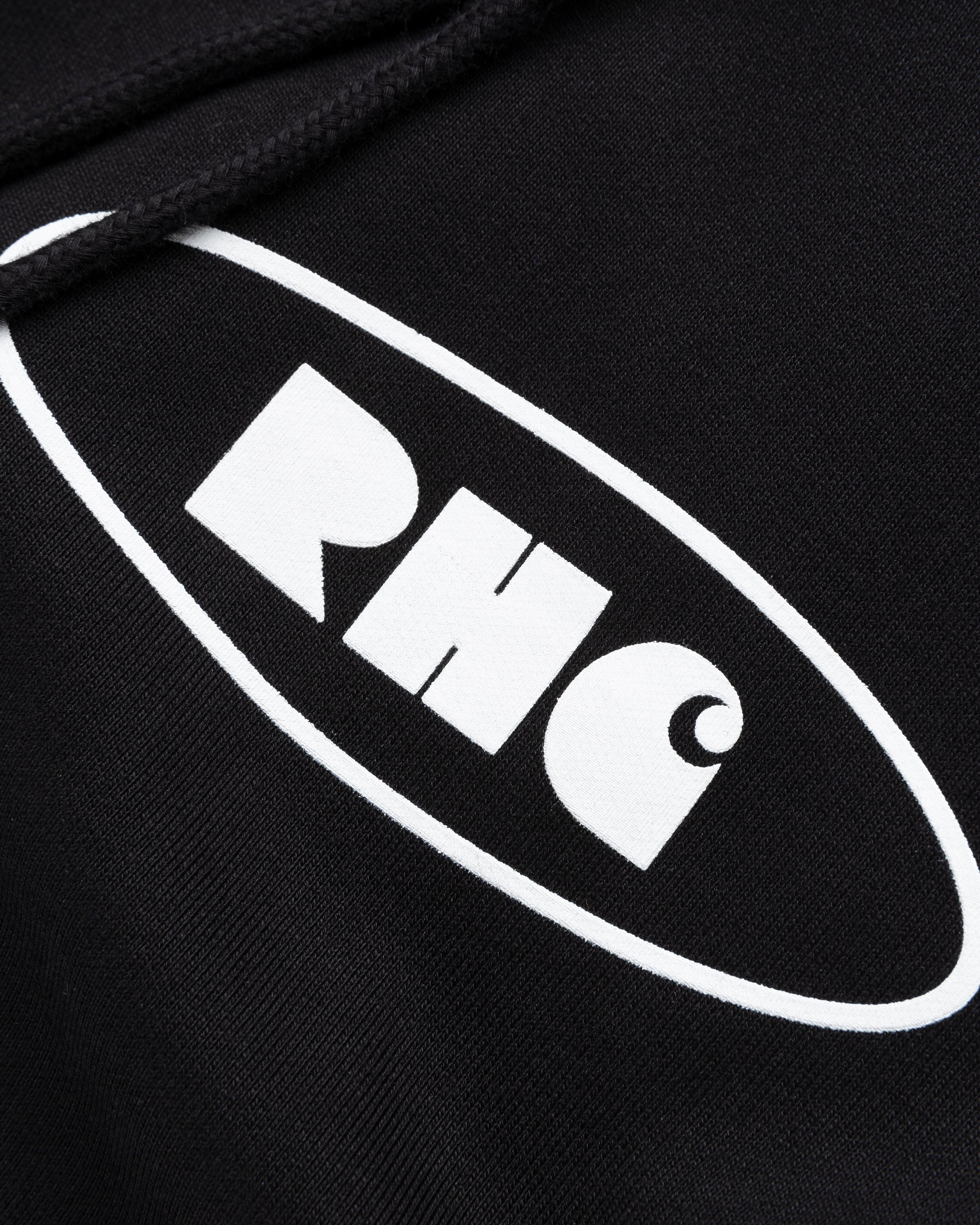 Carhartt WIP – Rush Hour Hoodie Black/White - Sweats - Black - Image 4