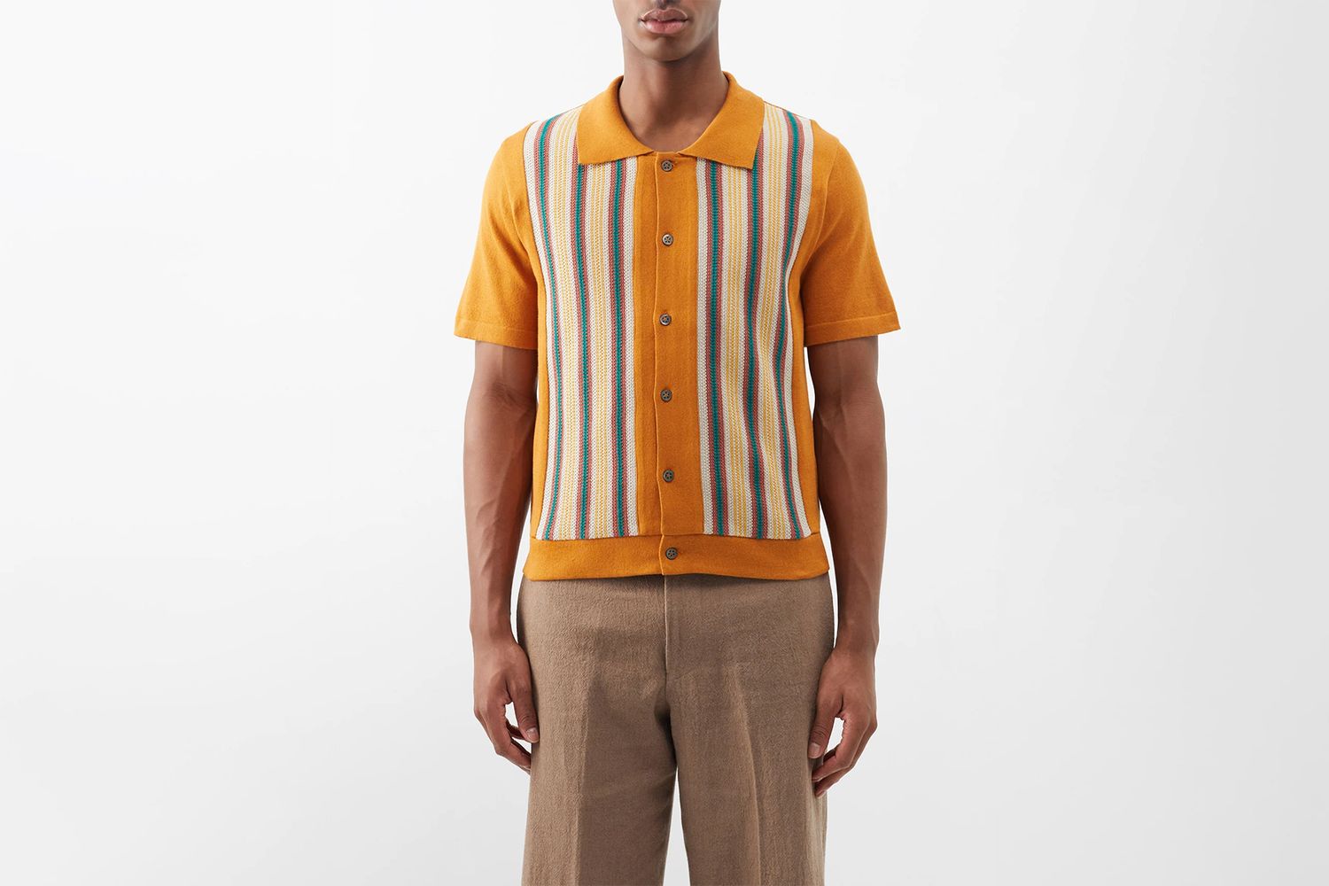 Striped Polo Shirt