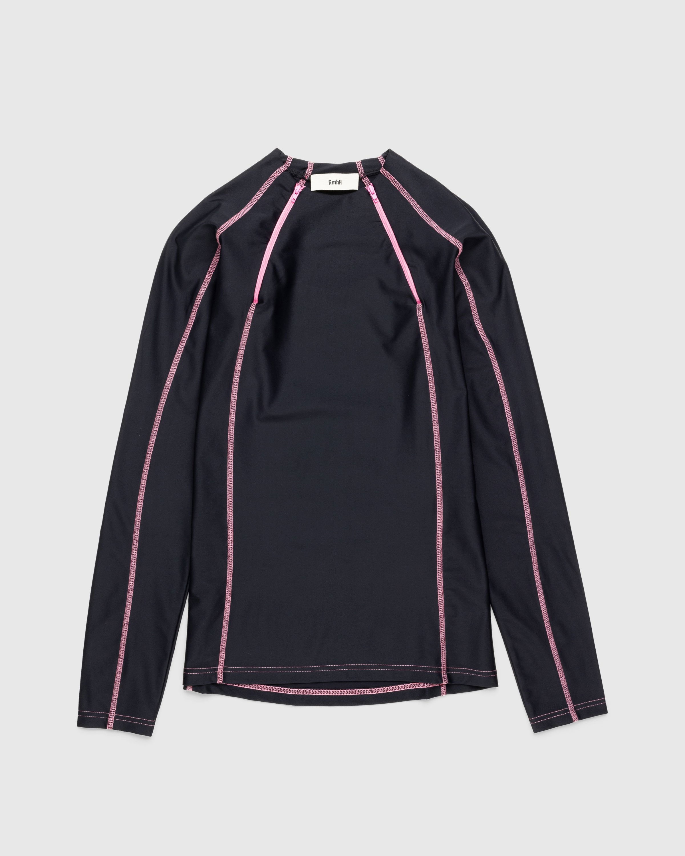GmbH – Ande Recycled Jersey Black - Longsleeves - Black - Image 1