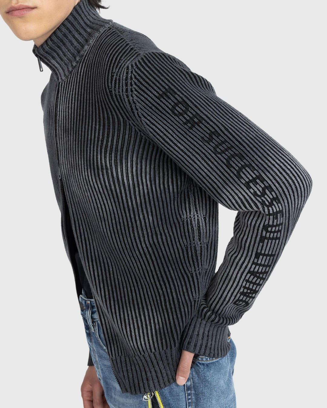 Diesel – K-Aloni Cardigan Black - Knitwear - Black - Image 4