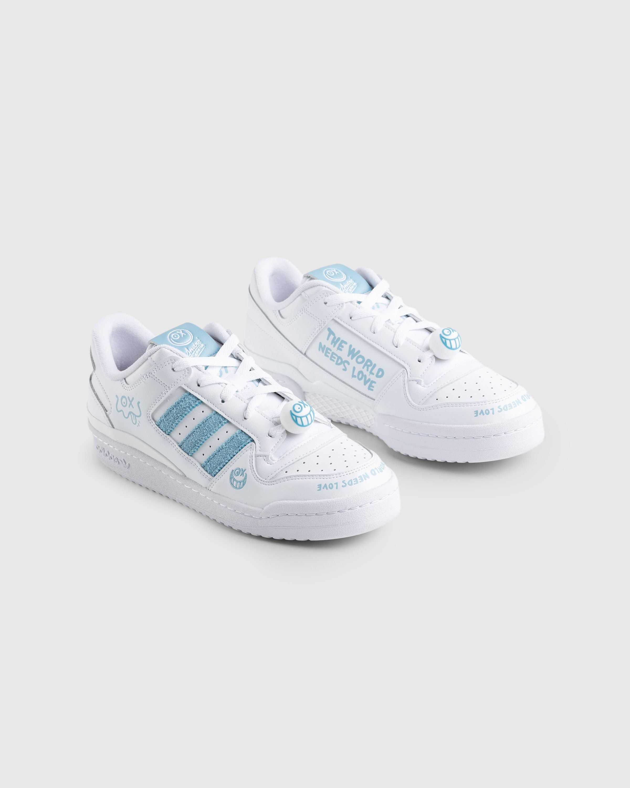 Adidas Andr Saraiva Forum Low CL White Blue Highsnobiety Shop