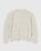 Auralee – Shetland Wool Cashmere Knit - Knitwear - White - Image 1
