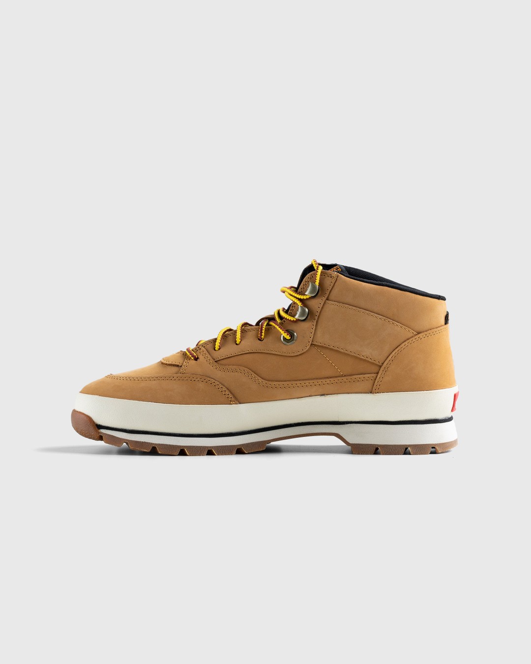 High top on sale vans timberland
