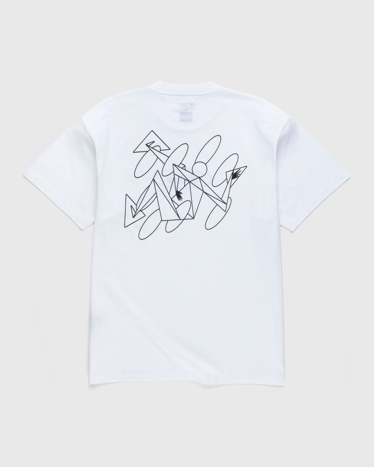 Carhartt WIP – Rush Hour T-Shirt White/Black - T-shirts - White - Image 2