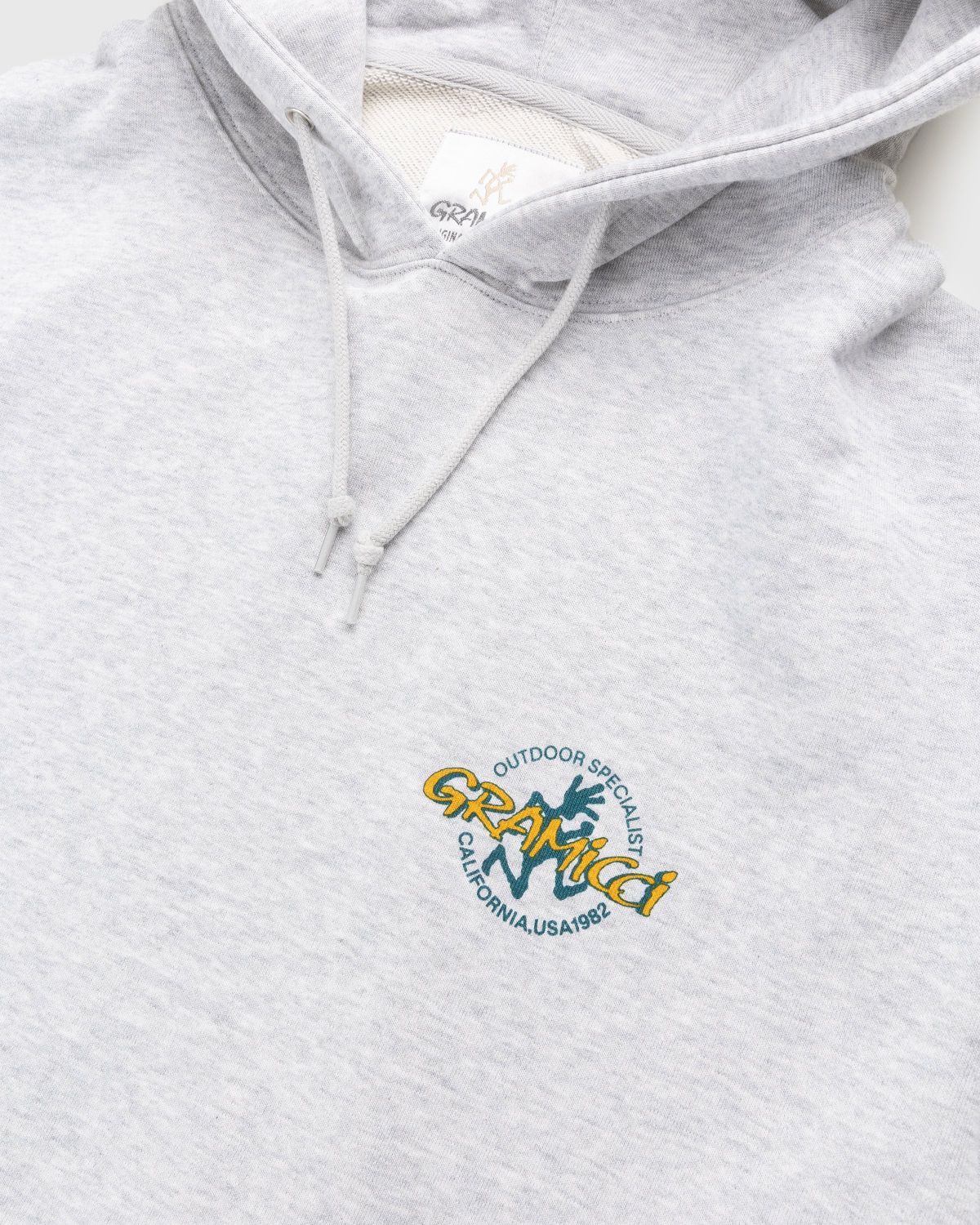 Gramicci – Running Man Hoodie Grey - Sweats - Grey - Image 5