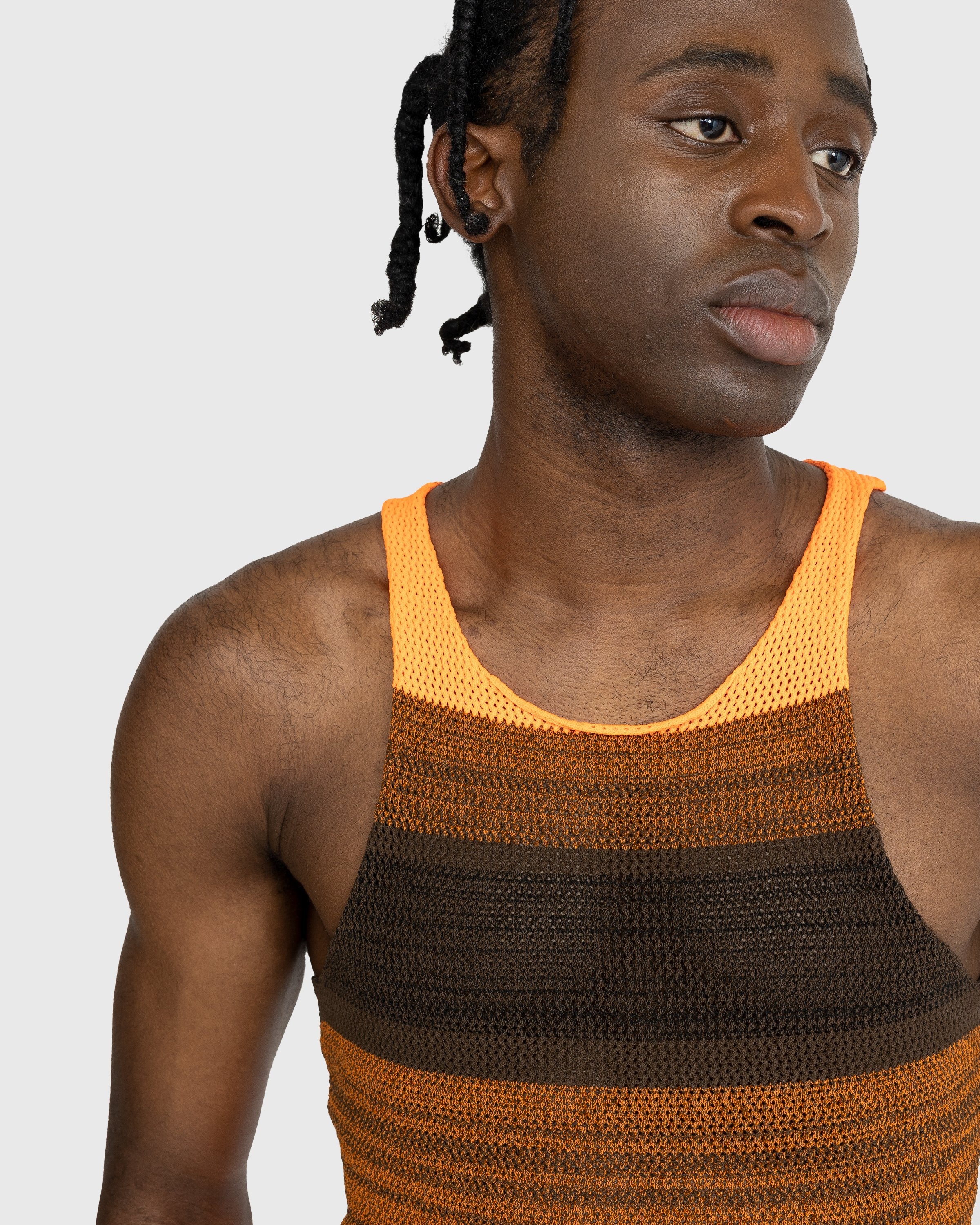 AGR – Power + Passion Elastic Tank - Tank Tops - Orange - Image 4