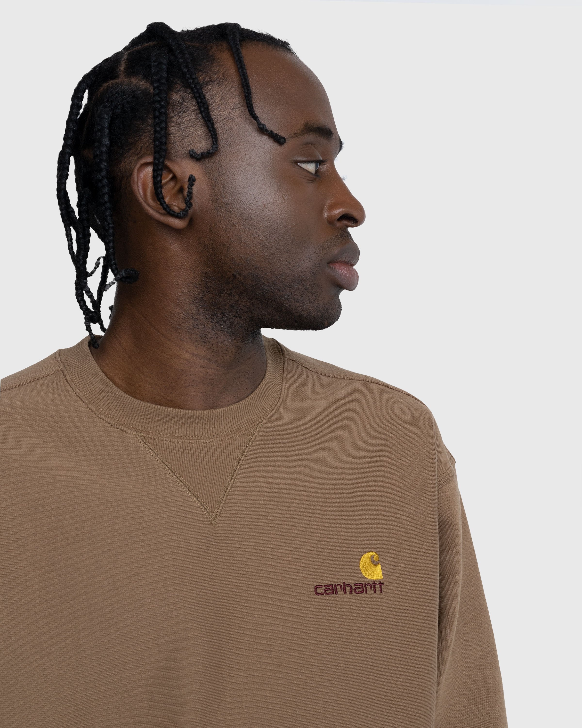 Carhartt top sweatshirt brown