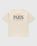 Highsnobiety – Not In Paris 4 Eiffel Tower T-Shirt Eggshell - Tops - Beige - Image 1