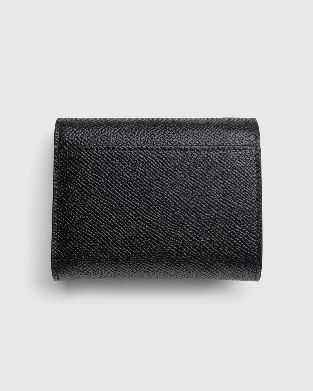 Maison Margiela – Tri-Fold Zip Wallet Black - Wallets - Black - Image 2