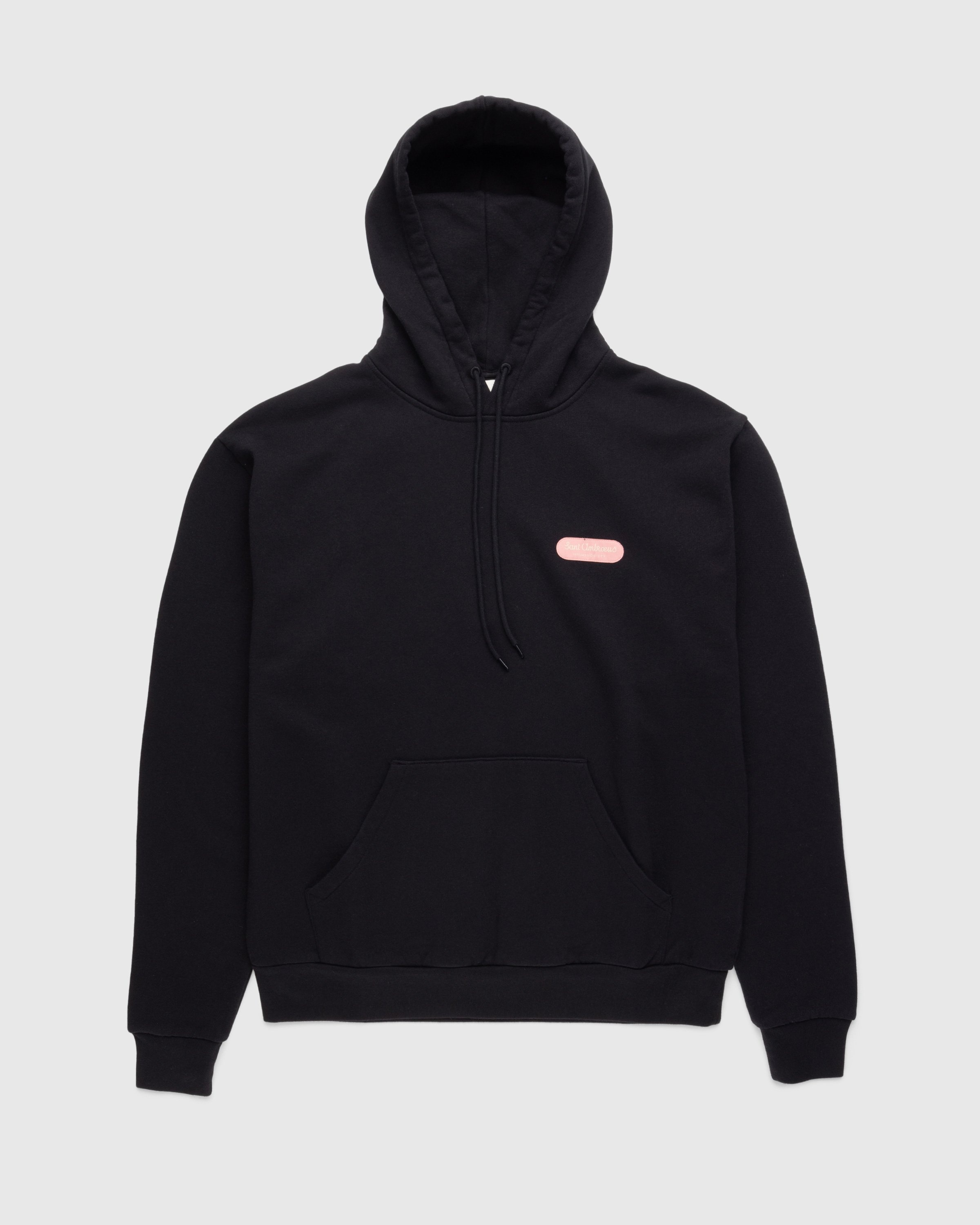 Highsnobiety x Sant Ambroeus – Hoodie Black  - Sweats - Black - Image 2
