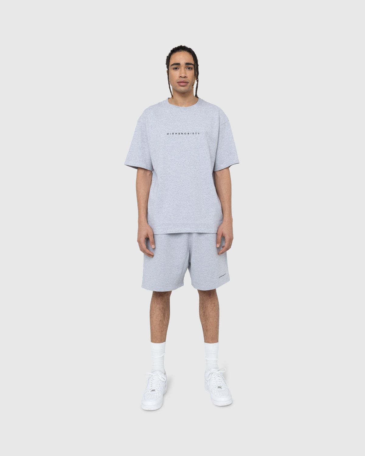 Highsnobiety – Staples T-Shirt Heather Grey - T-shirts - Grey - Image 5