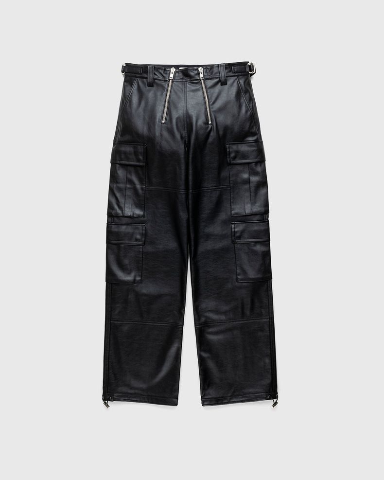 GmbH – Bekir Cargo Trousers With Double Zips Black