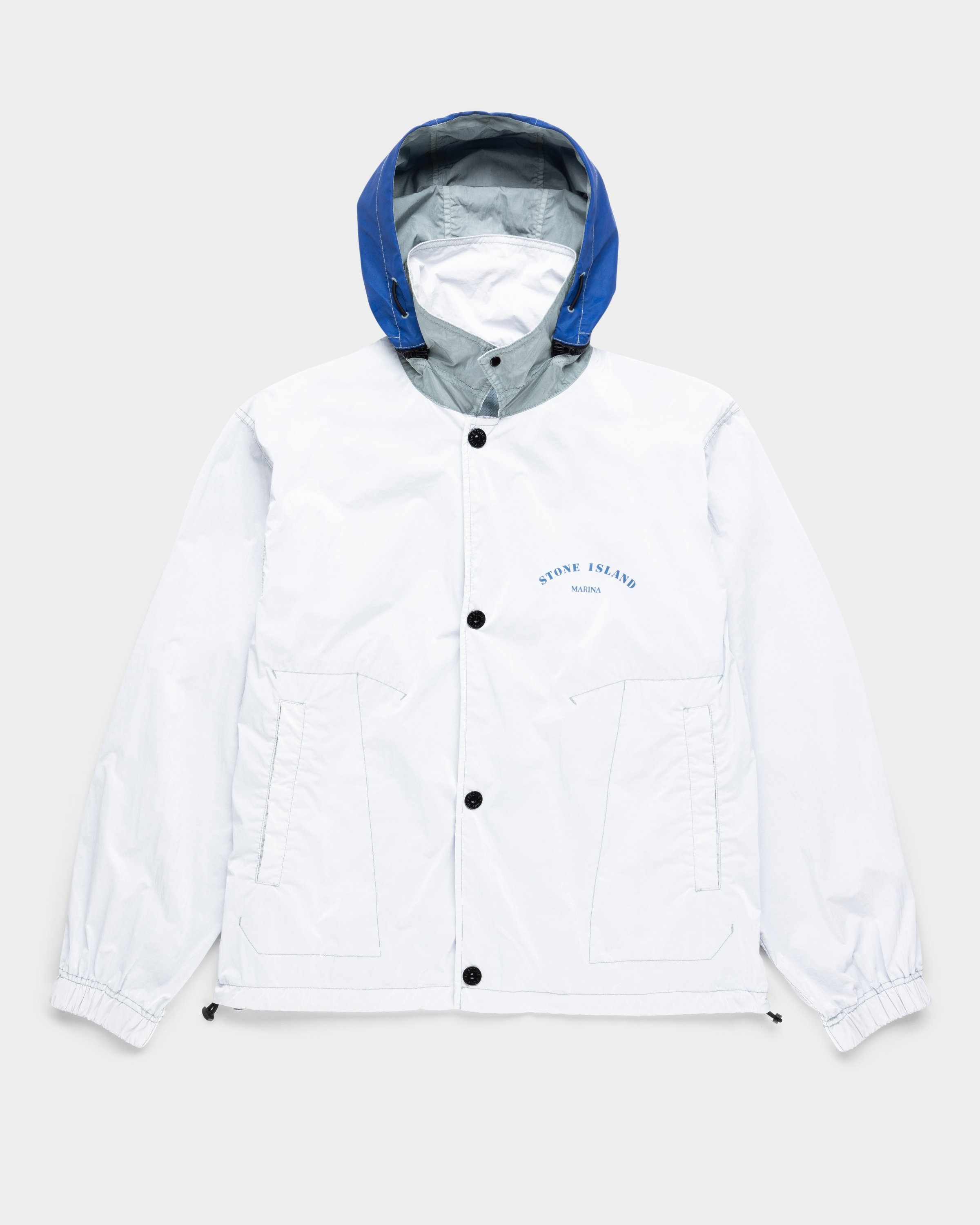 Stone Island – Giubbotto C-Capp Reversible Blue 7815432X1 - Outerwear - Blue - Image 2