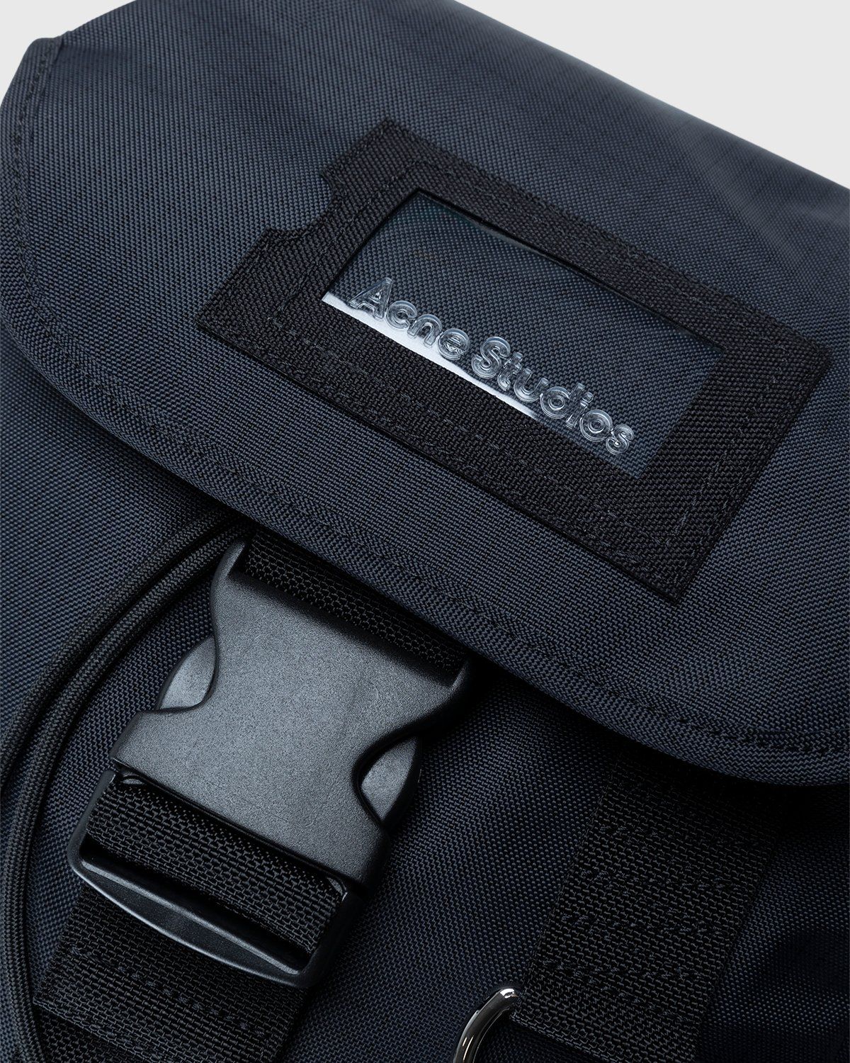 Acne Studios – Large Ripstop Backpack Black - Bags - Black - Image 4
