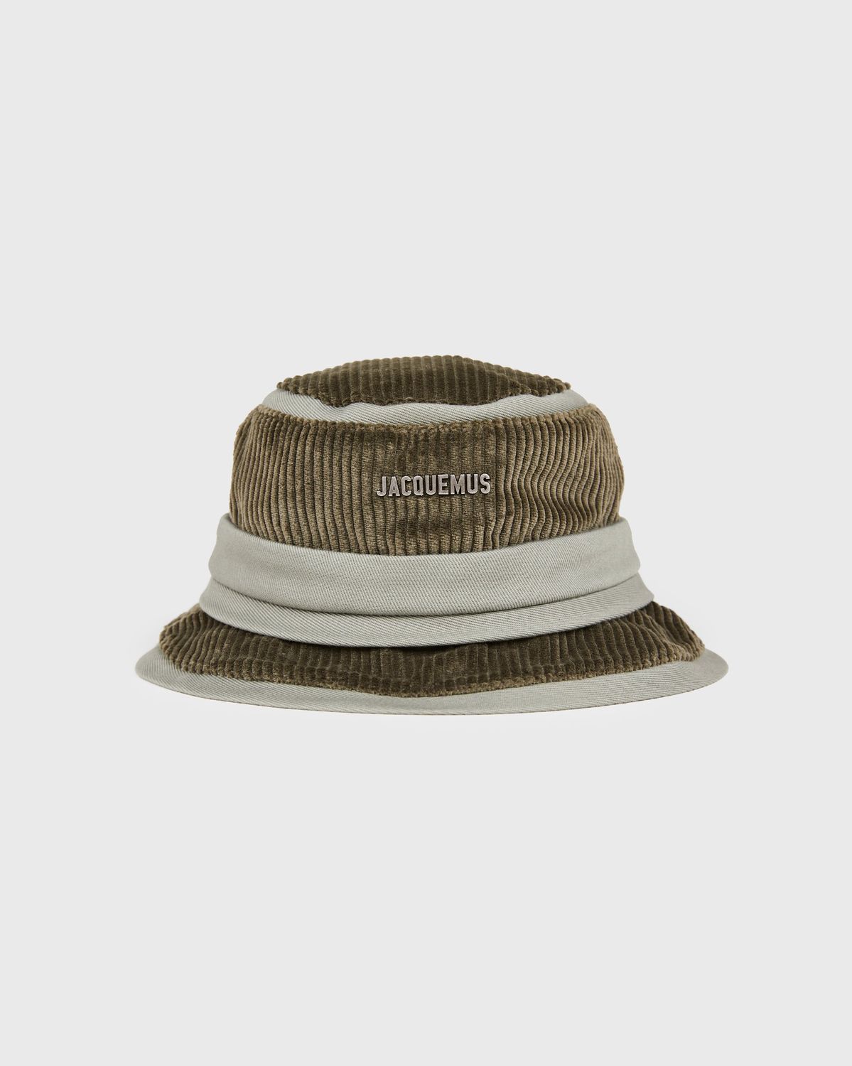 JACQUEMUS – Le Bob Bellu Khaki - Hats - Green - Image 1