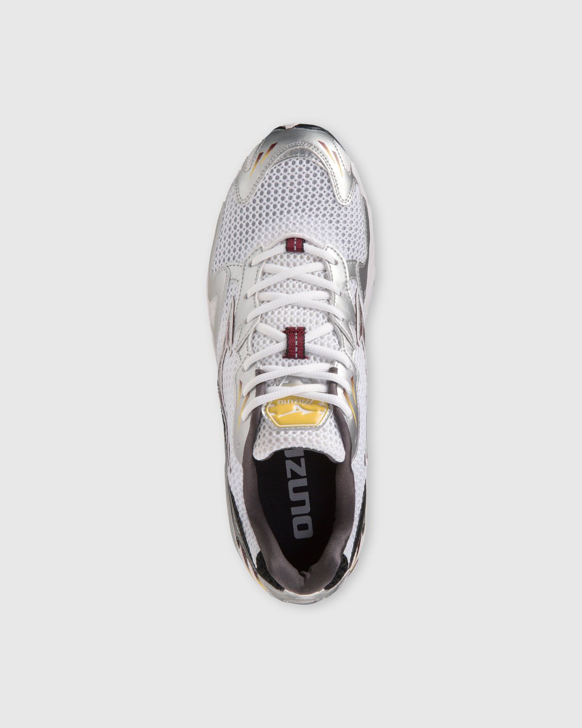 Mizuno – Wave Rider 10 White/Cabernet/Silver - Sneakers - Multi - Image 4