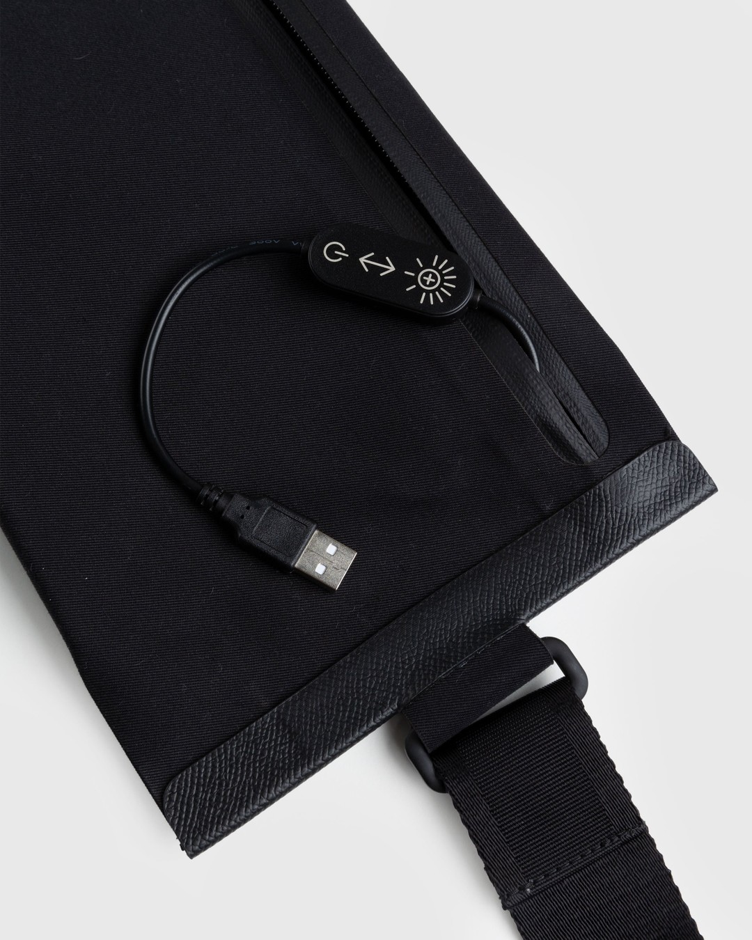 Maison Margiela – Mackintosh Crossbody Tech Bag Black - Bags - Black - Image 4