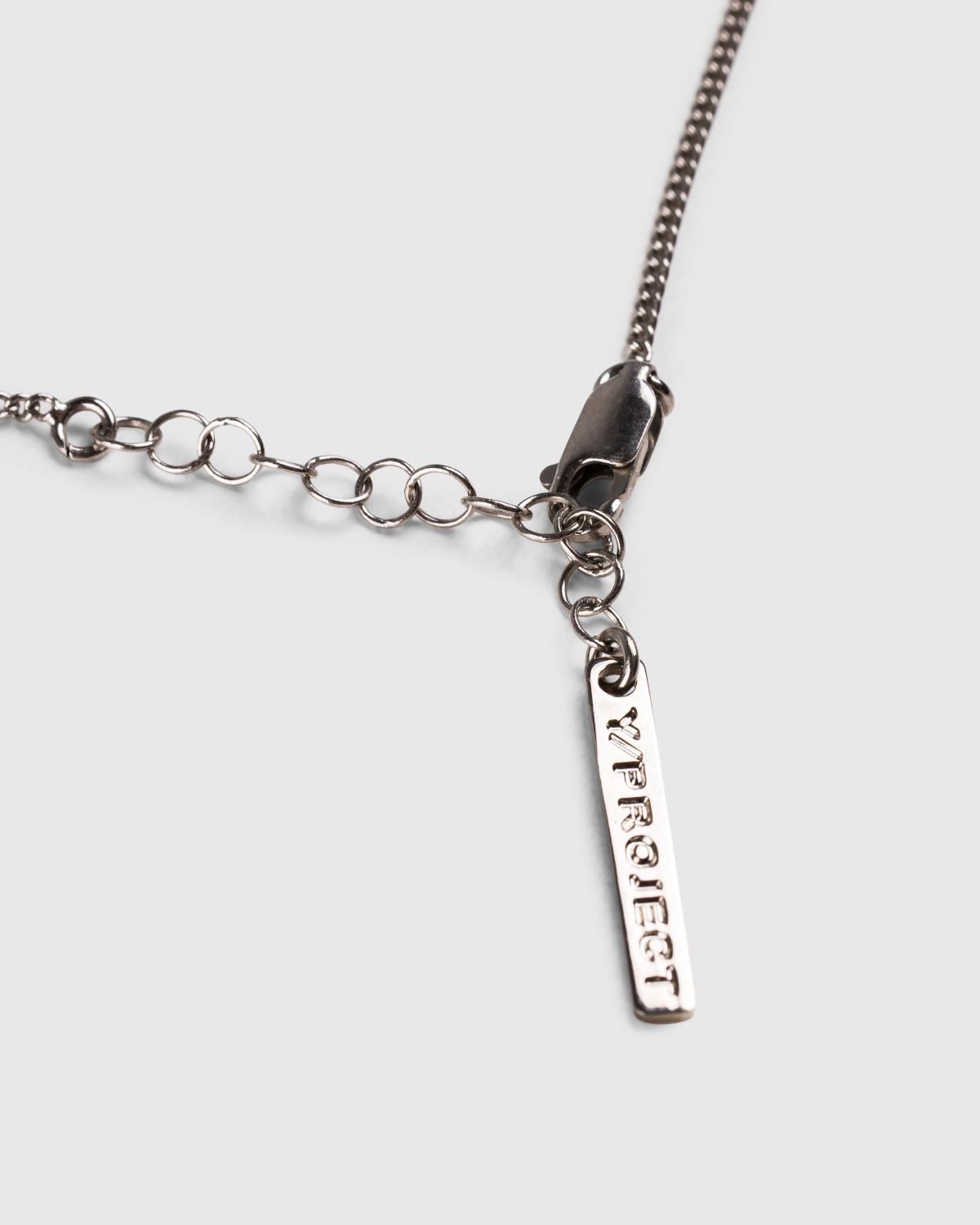 Y/Project Mini Y Necklace Silver Highsnobiety Shop