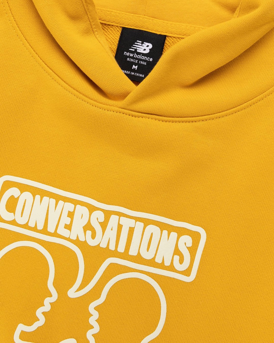 New Balance – Conversations Amongst Us Hoodie Aspen Yellow - Sweats - Yellow - Image 4