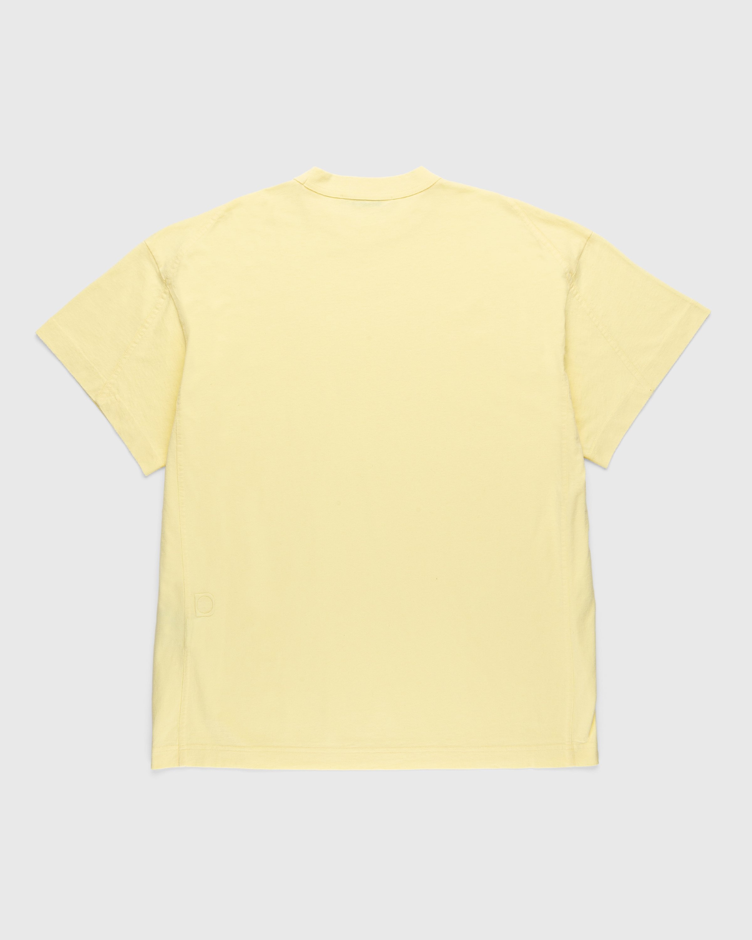 Diomene by Damir Doma – Cotton Crewneck T-Shirt Lemonade - T-shirts - Yellow - Image 2