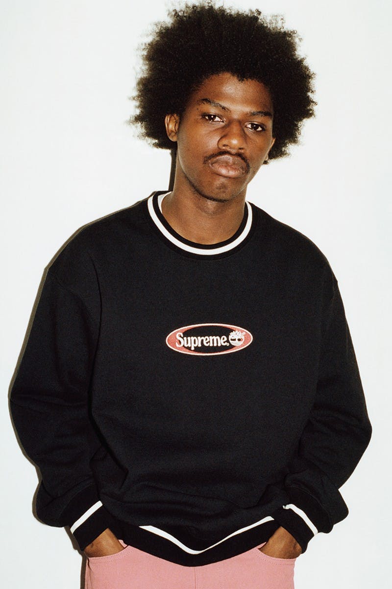 Supreme timberland jumper cheap