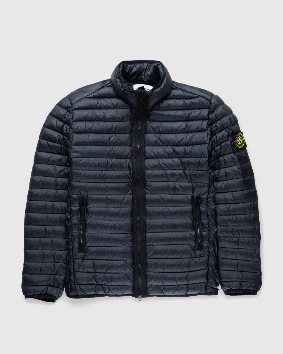 Stone Island – Packable Recycled Nylon Down Jacket Navy Blue - Outerwear - Blue - Image 1