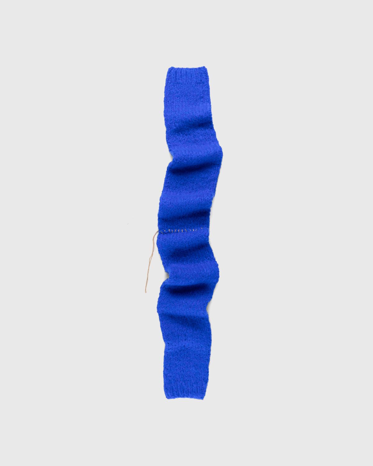 Acne Studios – Alpaca Blend Sleeve Scarf Deep Blue - Scarves - Blue - Image 1