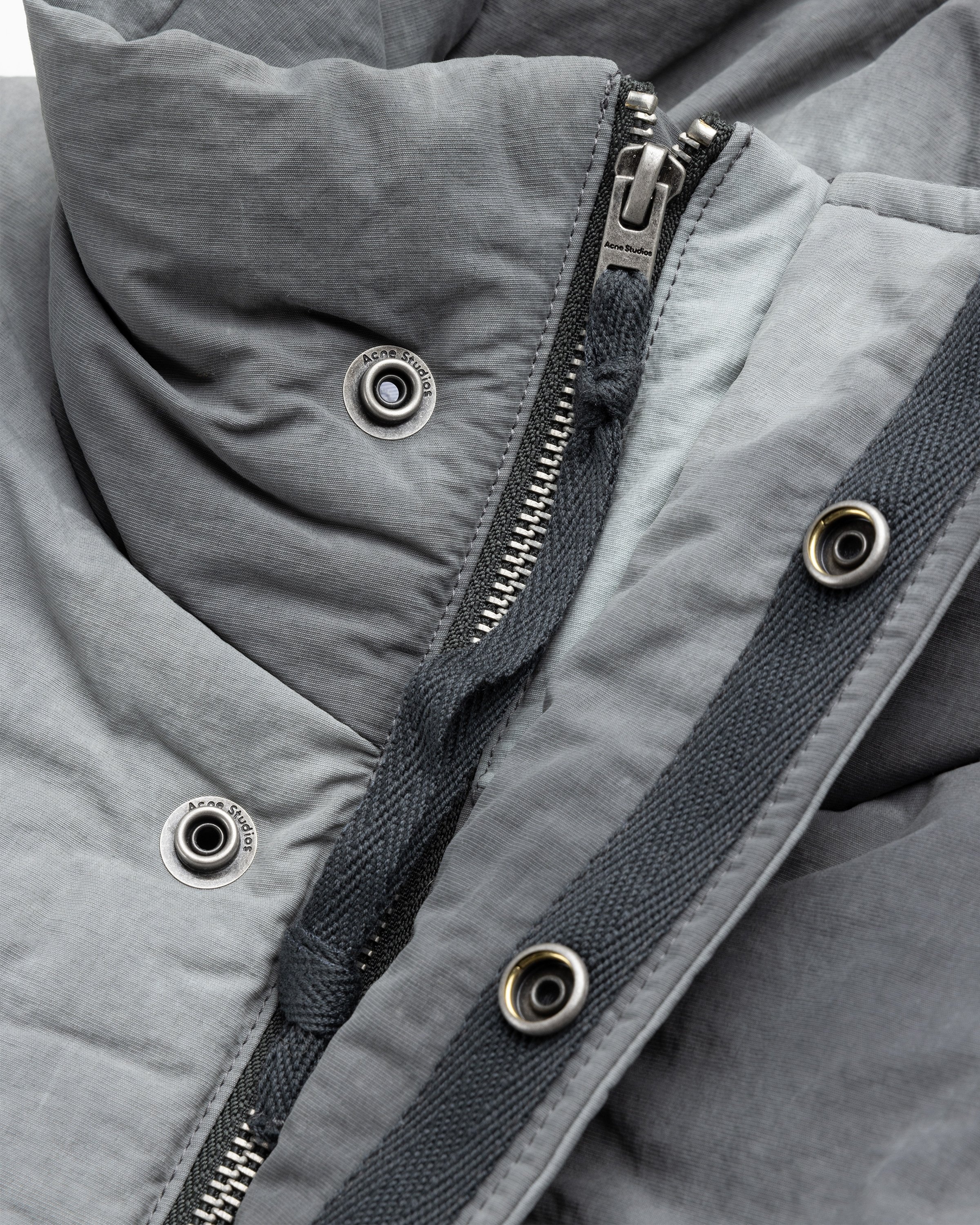 Acne Studios – Padded Nylon Jacket Gray - Outerwear - Grey - Image 4
