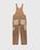 Carhartt WIP – Double Knee Bib Overall Dust Hamilton Brown - Pants - Brown - Image 2