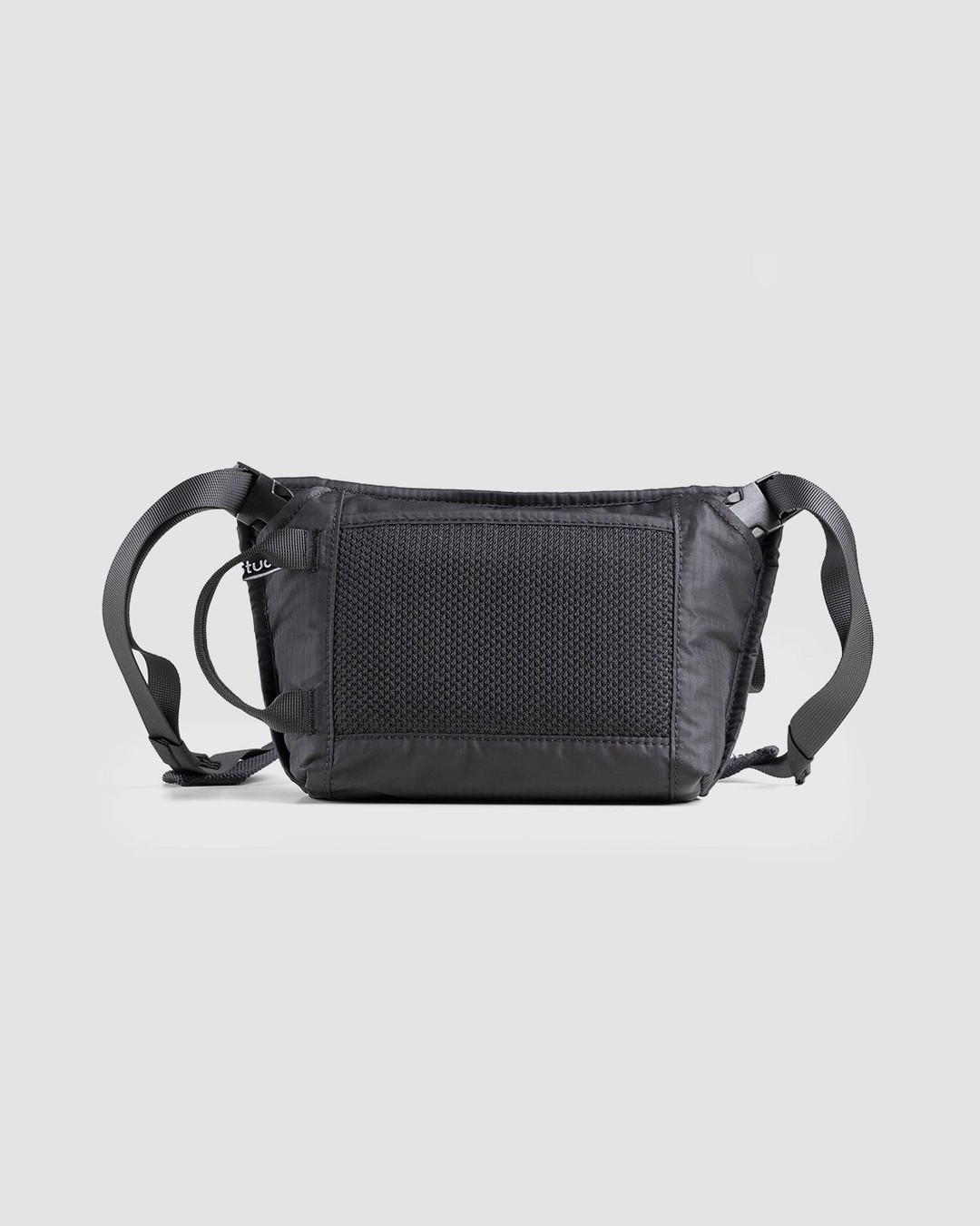 Acne Studios – Crossbody Face Pouch Black - Bags - Black - Image 2