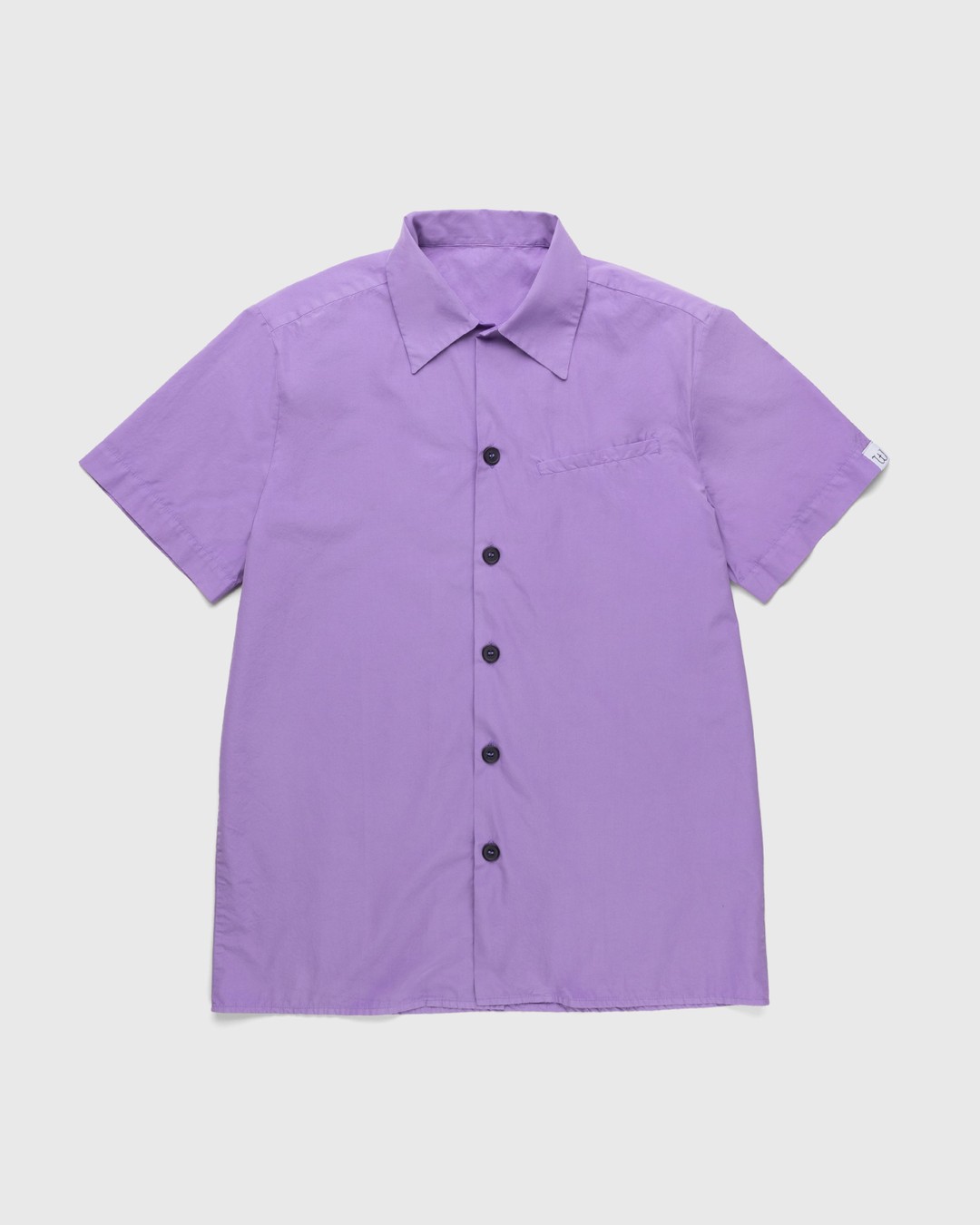 Winnie New York – Cotton Camp Shirt Lavender - Shirts - Purple - Image 1