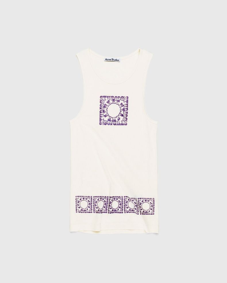 Acne Studios – Ribbed Circus Tank Top Off White