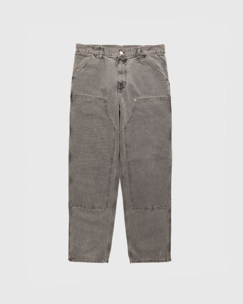 Carhartt WIP – Double Knee Pant Black Stonewashed