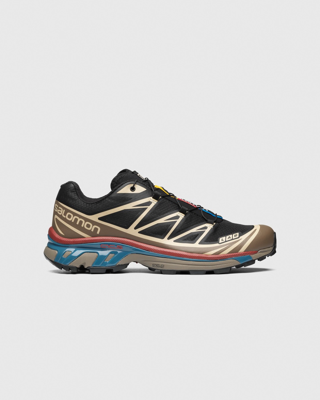 Salomon – XT-6 Black/Falcon/Cow Hide - Sneakers - Multi - Image 1