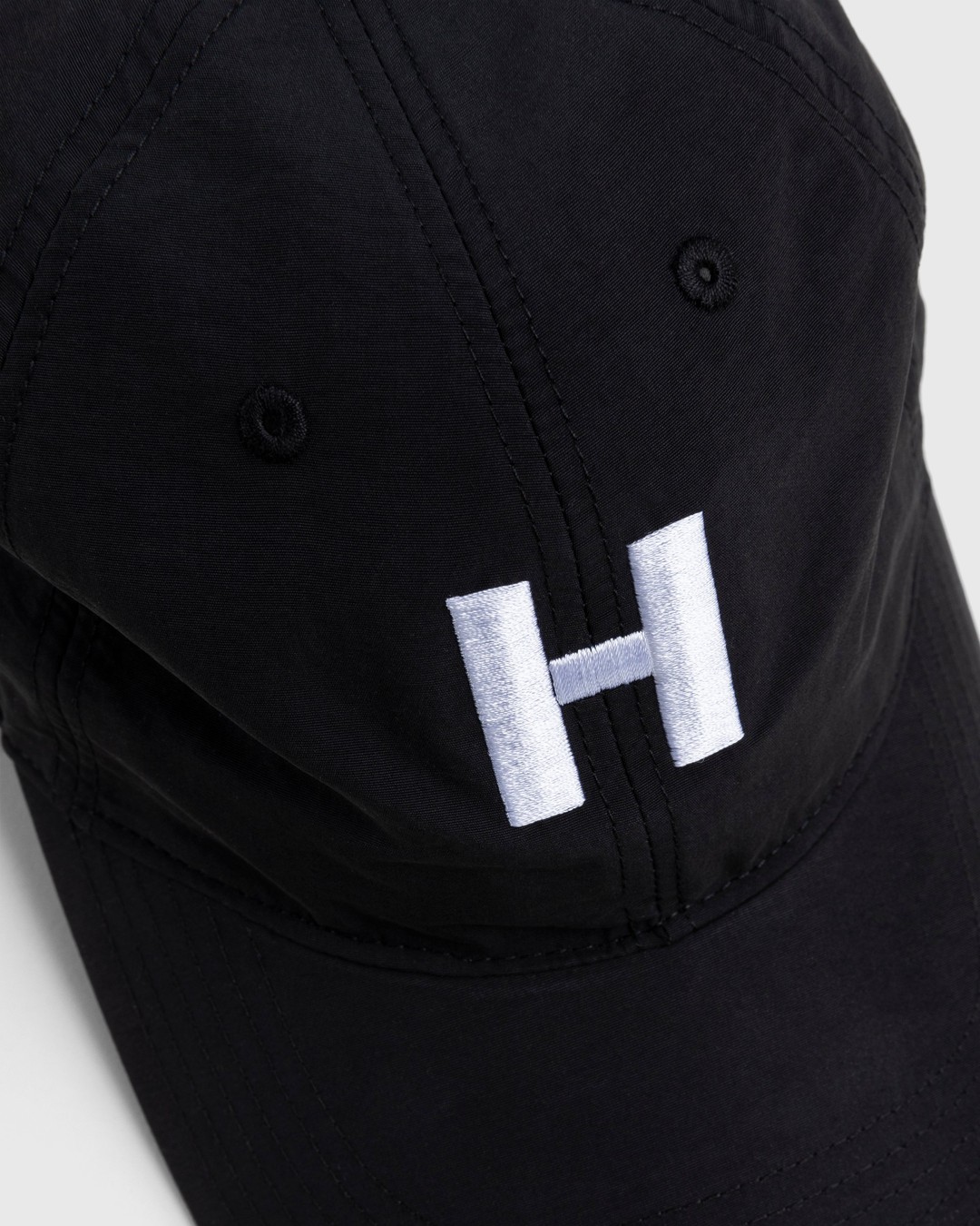 Highsnobiety – Peached Nylon Ball Cap Black - Hats - Black - Image 5